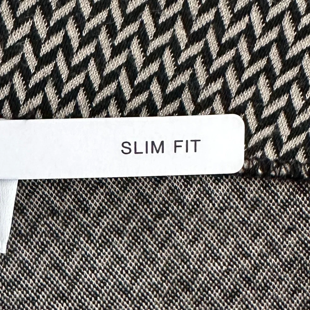 Joseph Ribkoff Slim Fit High-Rise Straight Leg Trousers 12 Office Stretchy NWT - Picture 8 of 14